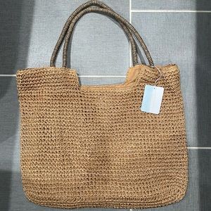 Bay-Sky Straw Tote